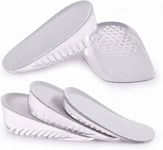 SAUDEfoot - 1 para wkładek pod pięty zwiększających wysokość 3cm Żelowe