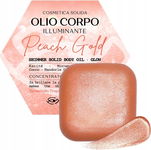SENSO NATURALE Peach Gold ROZŚWIETLACZ DO CIAŁA W KOSTCE 90g GLOW