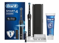 Szczoteczka elektryczna Oral-B Smart 4 4500 CrossAction czarna + PASTA