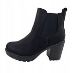 Botki damskie czarne z obcasem Chelsea Boots DREAM PAIRS EU 36