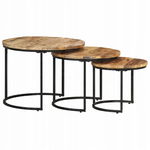 Stolik Kawowy Vidaxl Home_Vente Prostokątny 60 X 60 X 45Cm Odcienie Brązu