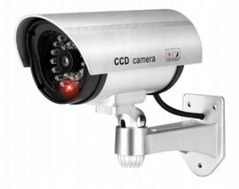 Atrapa Zewnętrzna Kamera Monitorująca Led Dummy