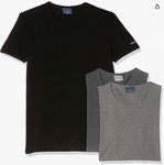 Klasyczny T-Shirt Męski Okrągły Dekolt Navigare Rozmiar M Zestaw 3Szt