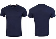 Tommy Jeans T-Shirt Regular Fit Granatowy M