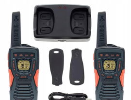 Zestaw 2 Sztuk Krótkofalówek Cobra Am1055 Wodoodporny Z Latarką Led Ip67