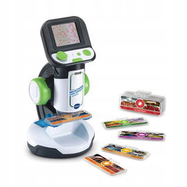 Vtech Genius Xl Interaktywny Mikroskop, Edukacyjna Zabawka J. Niemiecki