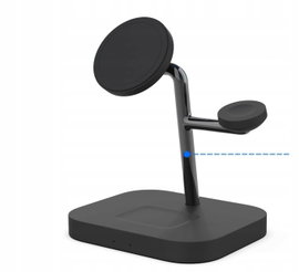 Ładowarka Bezprzewodowa Magnetic 3W1 Stacja Ładująca Kompatybilna Z Iphone