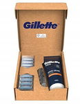 Ostrza Do Golenia Gillette Mach3 14Szt + Krem Gillette Pro Sensitive 175Ml