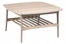 Stolik Kawowy Actona Woodstock Kwadratowy 80 X 80 X 45Cm Dąb Naturalny