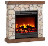 Kominek Stojący Elektryczny Klarstein Beżowy 1800W 60X67X23 Cm