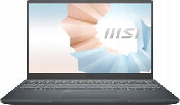 Laptop MSI Modern 14 " Intel i3 8 GB / 512 GB czarny NIE UŻYWANY QWERTY IT