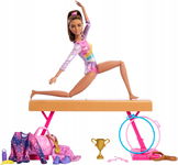 Lalka Barbie Gimnastyczka Made To Move HRG53 (USZKODZONE OPAKOWANIE)