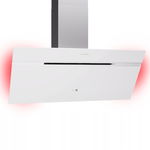 Okap Kuchenny Kominowy Klarstein Przyścienny 90Cm 594M³/H Led Szkło