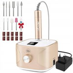 Kredioo Frezarka Do Paznokci 35000 Rpm Zestaw Manicure Pedicure Led Display