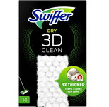 Wkład Zapas Do Mopa Płaski Swiffer 3D Clean 14Szt Suche Ścierki Grube