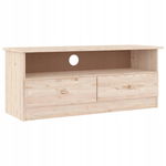 Vidaxl Szafka Rtv Z Szufladami Alta, 100X35X41 Cm, Lite Drewno Sosnowe