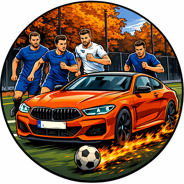 OPŁATEK NA TORT SAMOCHÓD AUTO BMW LOGO FURA BRYKA URODZINY 18 30 40 50 60