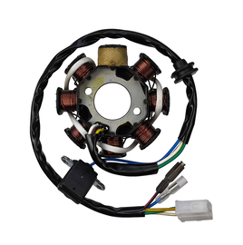 CEWKI ISKROWNIKA (STATOR) 8-ZWOJOWE (1 NIEUZW.) 3PINY 4T GY6