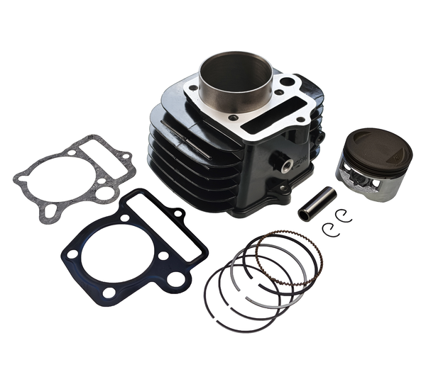 CYLINDER KPL. PITBIKE CROSS MRF YX140 SILNIK 1P56FMJ (56mm) czarny