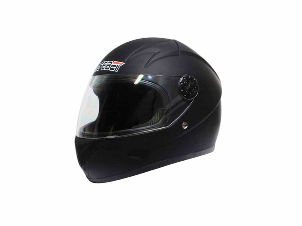 KASK SAFEBET HF-909 FLAT BLACK MAŁY L (BRAK ECE)