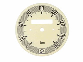 CYFERBLAT JUNAK M07 M10 KREMOWY PLASTIKOWY 75mm