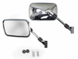 LUSTERKA MOTOCYKLOWE SKUTER ATV MOTOROWER CHROM M10 OXF-1442 E9