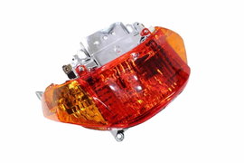 LAMPA TYŁ GY6 SKUTER KOŁO 10'' POMARAŃCZOWE KIERUNKOWSKAZY