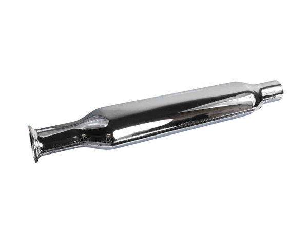 TŁUMIK JUNAK M07 M10 CHROM KRÓTKI RYBKA