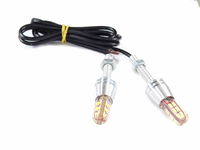 ŻARÓWKA 12V LED NAKRĘTKA M5x25mm 24SMD BIAŁA (BRAK ECE)