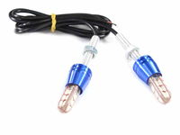 ŻARÓWKA 12V LED NAKRĘTKA M5x25mm 24SMD NIEBIESKA (BRAK ECE)
