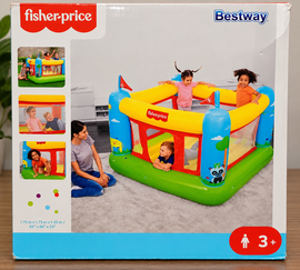 Dmuchany zamek trampolina dla dzieci Fisher Price Bestway do skakania 3+