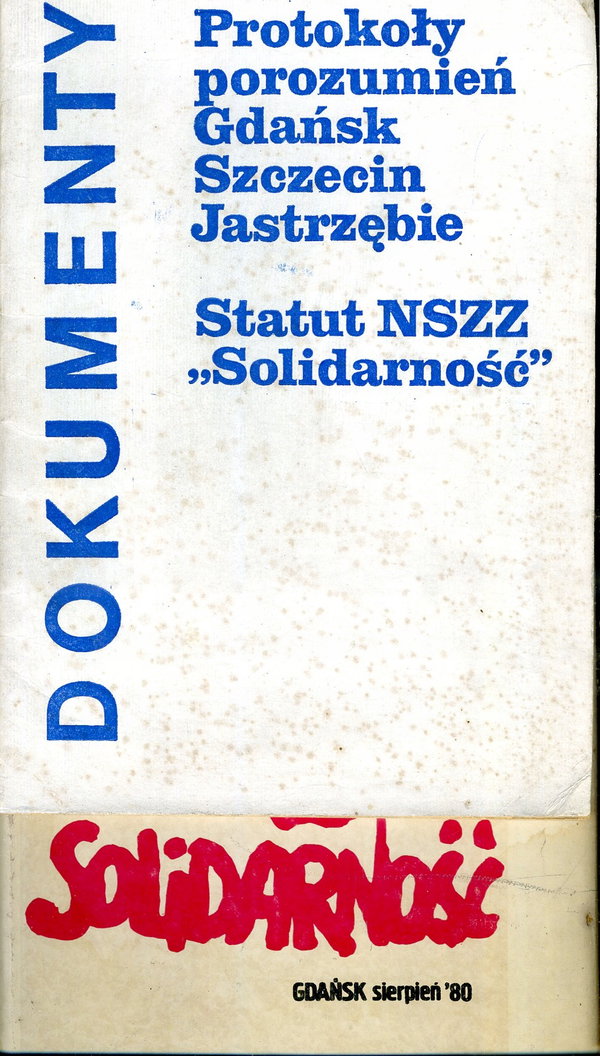 12 punkt, almanach gdańskich środowisk twórczych + Protokoły porozumień Gda
