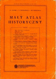 Mały atlas historyczny Cz. Nanke L. Piotrowicz Wł. Semkowicz