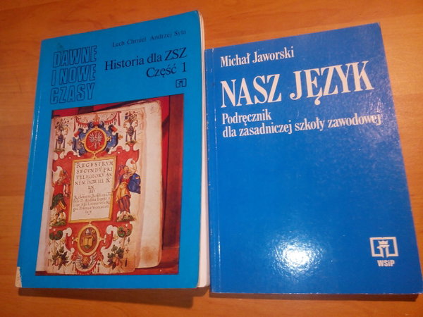 NASZ JĘZYK podręcznik dla ZSZ Michał Jaworski