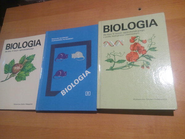 Biologia podrecznik dla klasy 3,4 W.Gajewski