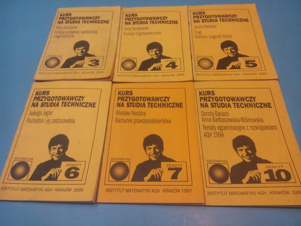 KURS PRZYGOTOWAWCZY NA STUDIA TECH. Zeszyt 3 +inne