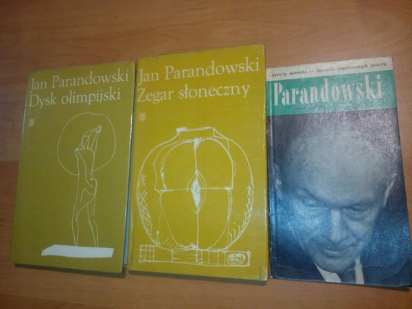 Zegar słoneczny Parandowski + inne ks