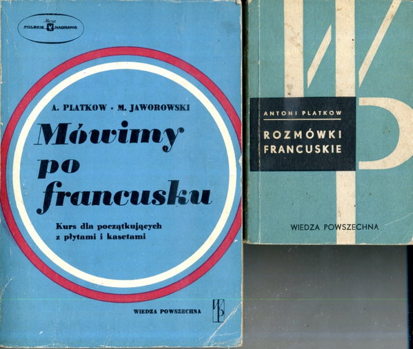 ROZMÓWKI FRANCUSKIE Antoni Platkow + inna ks