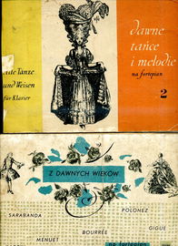Z DAWNYCH WIEKOW Utwory na fortepian Zbigniew Sliwiński + inna ks
