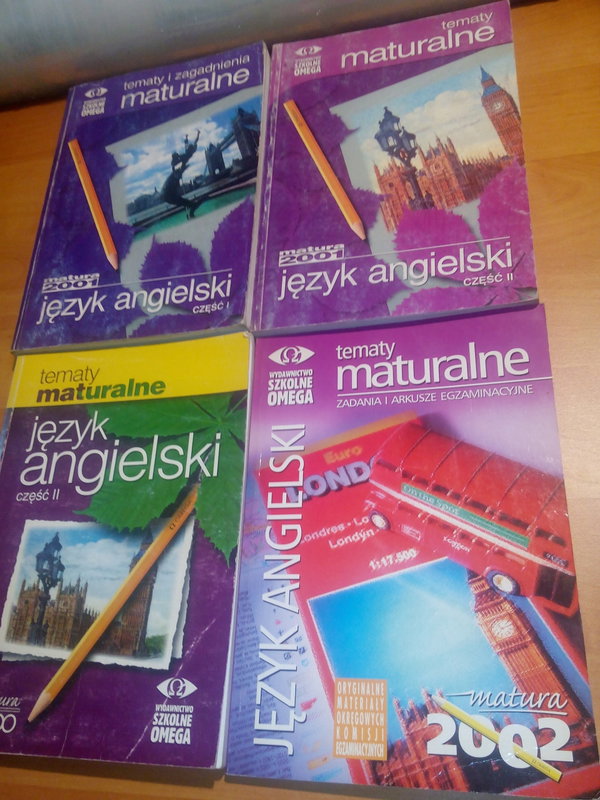 Język angielski. Tematy maturalne + inne ks