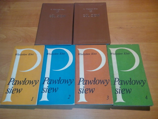 PAWŁOWY SIEW T. 1-4 W. Kluz + inna ks