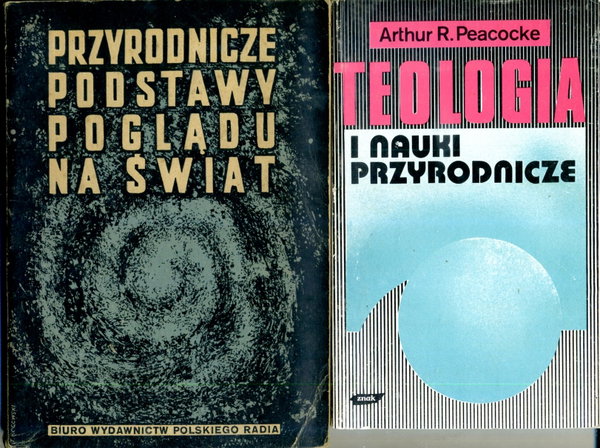 Teologia i nauki przyrodnicze Peacocke + inna ks
