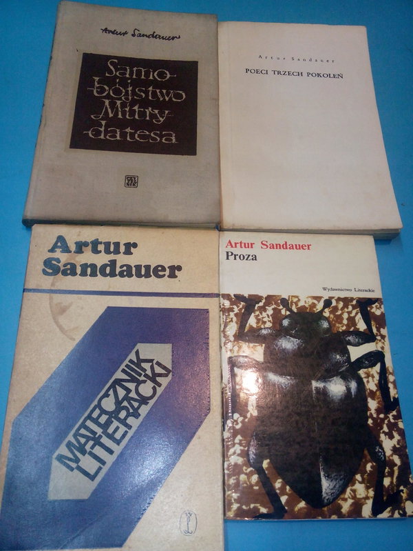 Poeci trzech pokoleń Artur Sandauer