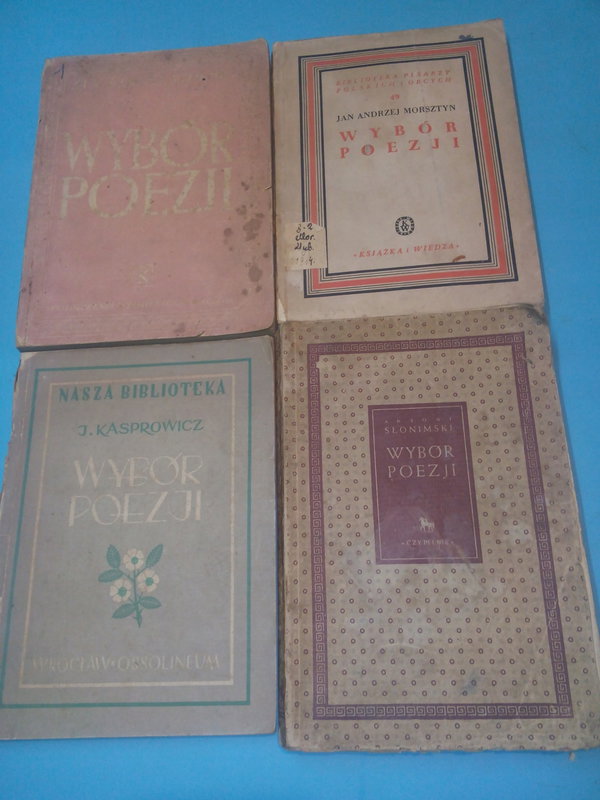 Wybór poezji J A. Morsztyn