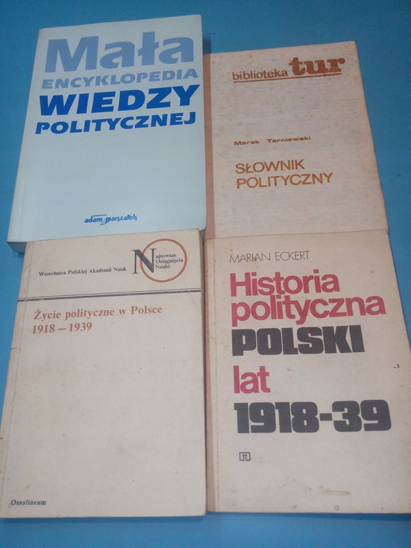 Mała encyklopedia wiedzy politycznej M Chmaj i inn