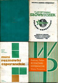 Mini rozmówki esperanckie A. Pettyn + inne ks