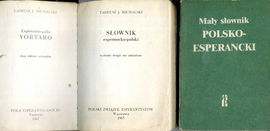 Mały słownik polsko-esperancki Tymiński + inny sło