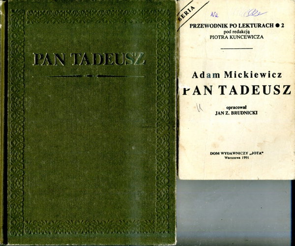 Pan Tadeusz Adam Mickiewicz