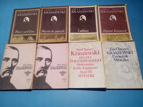 Papiery po Glince. Powrót do gniazda. Barani kożuszek. Kraszewski