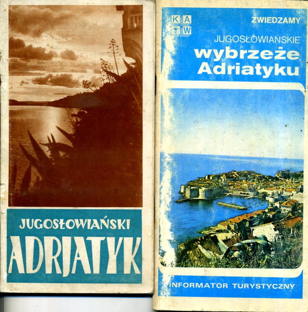 Jugosłowiańskie wybrzeże Adriatyku + inny przewodn